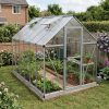 Palram Canopia Greenhouses Nature 6x12 Silver Main 2 UK