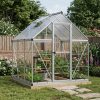Palram Canopia Greenhouses Nature 6x6 Silver Main 1 UK