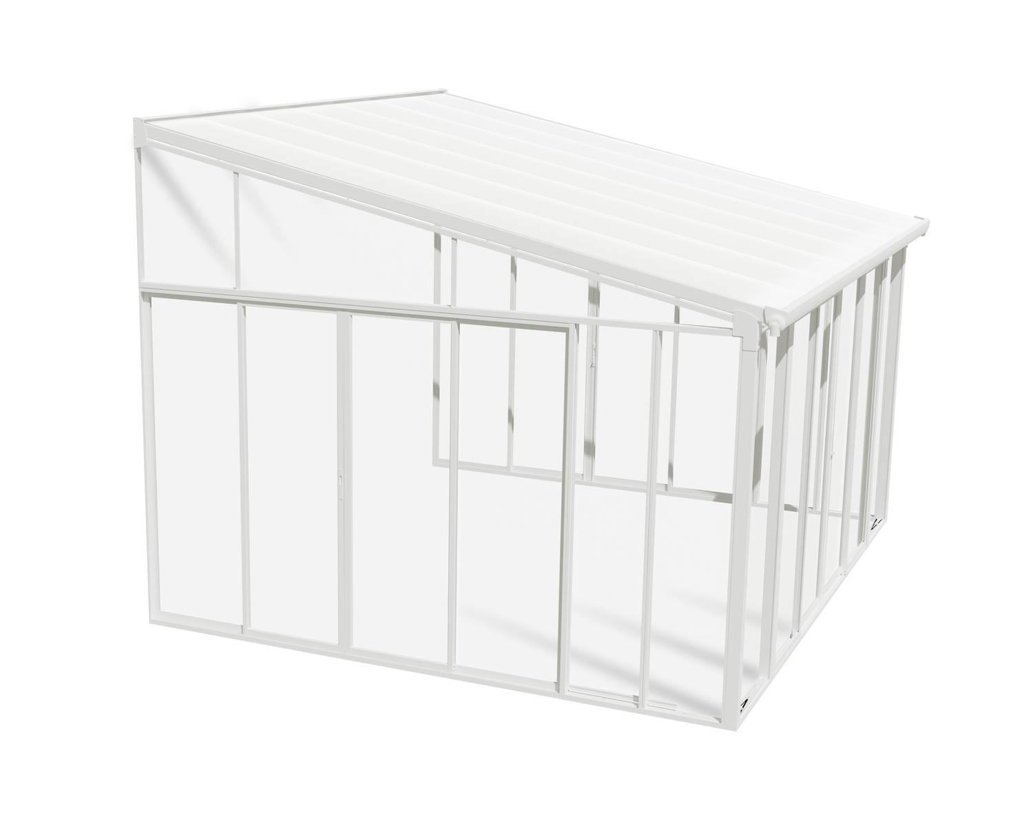 SanRemo 4m x 4m Lean to Conservatory Kit - Canopia UK