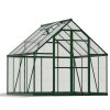 Palram Greenhouses Balance 8x8 Green Clear CutOut 1