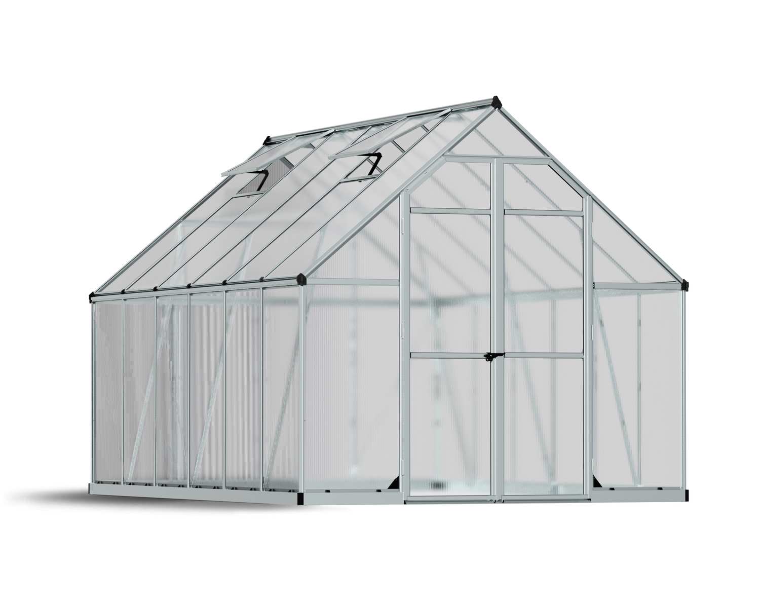 Essence 8 ft. x 12 ft. Greenhouse - Canopia UK