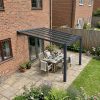 Palram Patio Covers Stockholm 3.4x3.7 Grey Clear Main 1 UK
