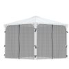 Palram Garden Gazebos Palermo 3000 Netting Set Cutout