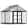 Palram Canopia Greenhouses ARIA 10x10 3x3 Black Clear CutOut