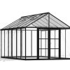 Palram Canopia Greenhouses ARIA 10x15 3x4.5 Black Clear CutOut