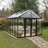 Palram Canopia Greenhouses ARIA 10x15 3x4.5 Black Clear Main 3 UK