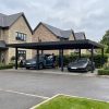 Palram Canopia Carports Oslo 6x9 20x30 Black Grey Main 2 UK