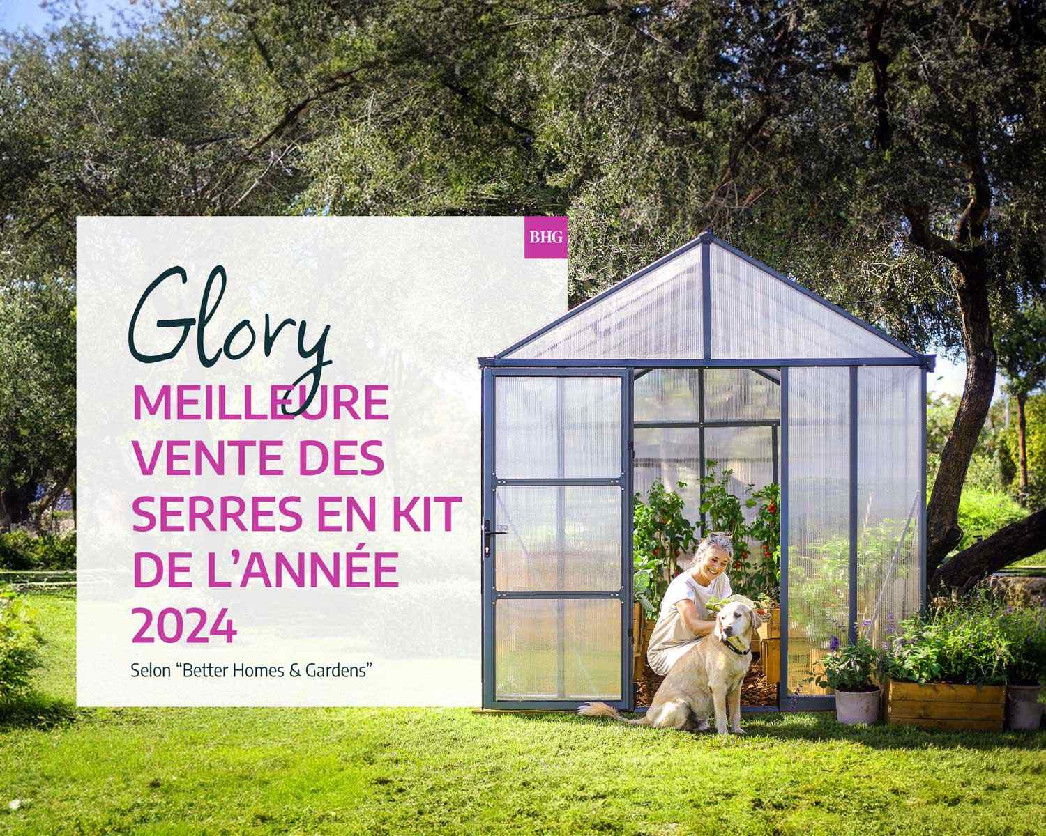 Meilleure vente des serres en kit de l’année 2024