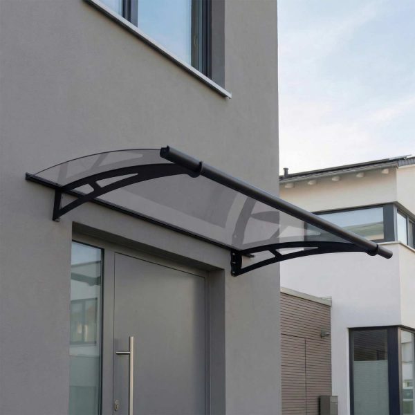 Palram Door Awnings Aquila 1500 Grey Clear Main