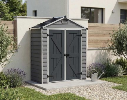 Abri de jardin Skylight 1.7m² - Déco Gris Foncé