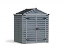 Storage Shed Kit Skylight 6 ft. x 5 ft. Grey Structure 