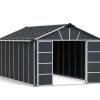 Storage Shed Kit Yukon 11 ft. x 17 ft. Grey Structure