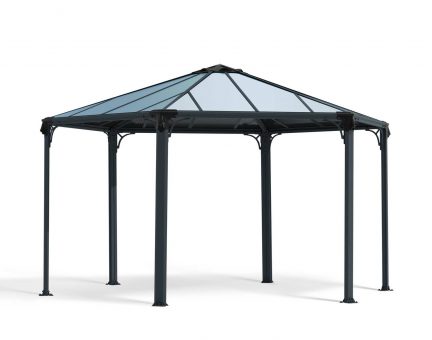 Tonnelle de jardin hexagonale Monaco 3.9X4.5 (13m²)