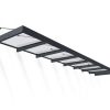 Palram Canopia Door Awnings Sophia XL 4.7x24.8 1.4x7.5 Grey Clear CutOut 1