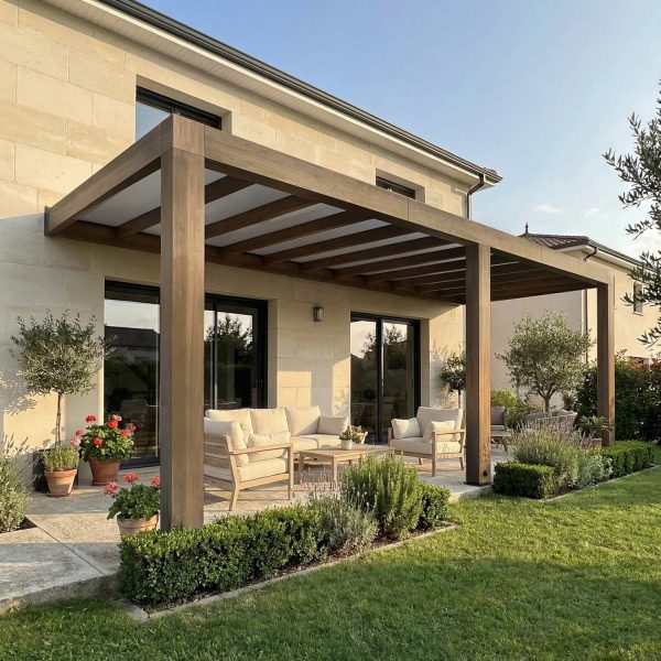 Palram-Canopia_Patio_Covers_Helsinki_3x7.3_Wood_Sun_Control_Main_1_FR