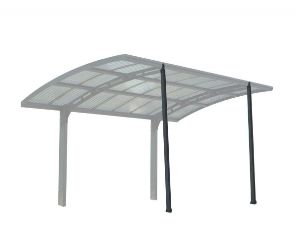 Palram Carport Arizona 5000 Wave Solar Grey Extra Kit Cutout