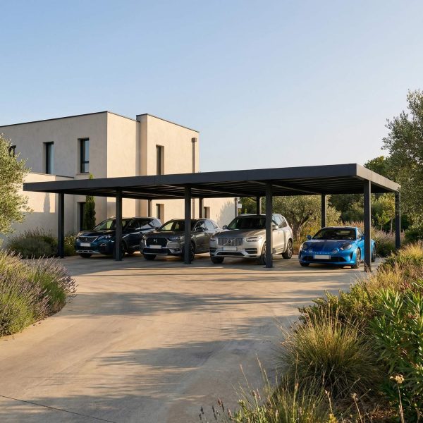 Palram-Canopia_Carports_Oslo_6x12_20x40_Black_Grey_Main_1_FR