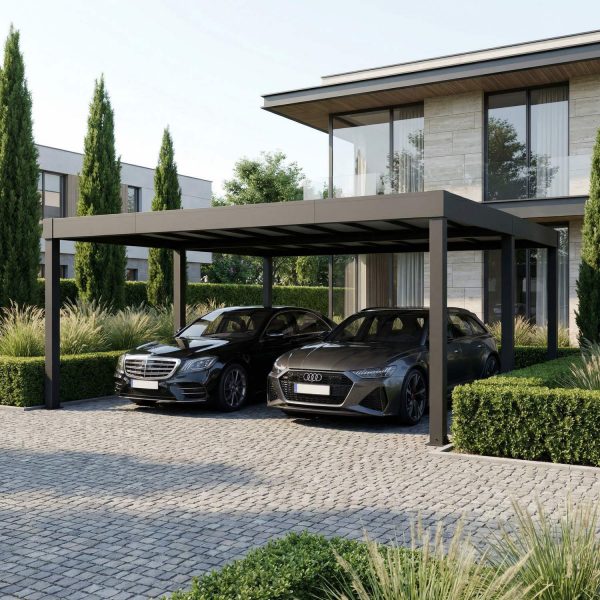 Palram-Canopia_Carports_Oslo_6x6_20x20_Black_Grey_Main_3_FR
