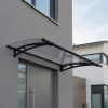 Palram Door Awnings Aquila 1500 Grey Clear Main