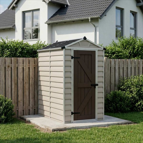 Palram-Canopia_Garden_Sheds_Skylight_4x6_Tan_Main_1_DE