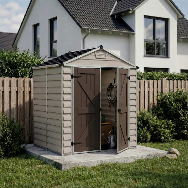 Palram-Canopia_Garden_Sheds_Skylight_6x5_Tan_Main_1_DE