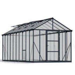 Palram Greenhouses Glory 8x20 Grey Multiwall Cutout