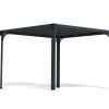 Palram Garden Gazebos Milano 3000 Grey Bronze Cutout 1