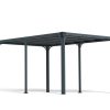 Palram Garden Gazebos Milano 4300 Grey Bronze CutOut