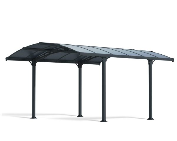 Palram Garden Gazebo Tucson 4300 Grey Bronze Cutout