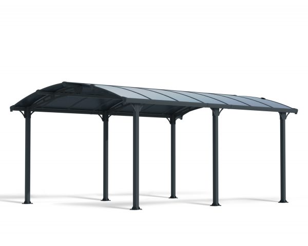 Palram Garden Gazebos Tucson 5000 Grey Bronze Cutout