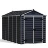 Storage Shed Kit Skylight 6 ft. x 12 ft. Tan Structure