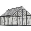 Greenhouses Balance 8x16 Grey Structure & Clear Glazing
