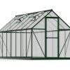 Greenhouses Mythos 6x14 Green Structure & Multiwall Glazing
