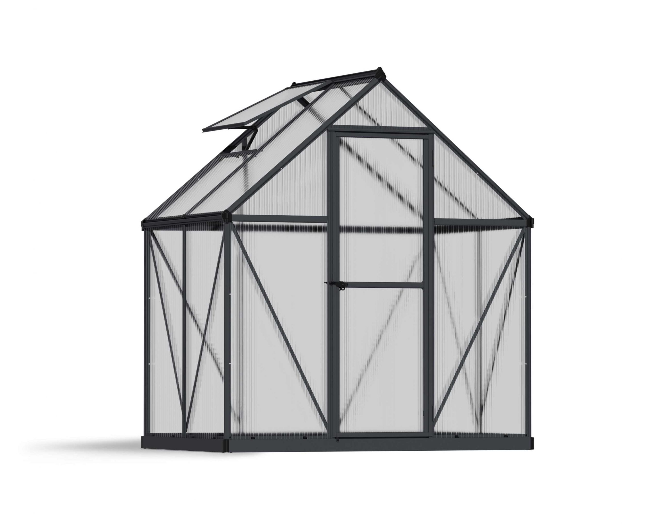 Greenhouse Mythos 6x4 Grey Twinwall
