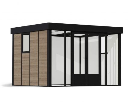 Garden Studio Copenhagen 10x12 3x3.5 Black Clear