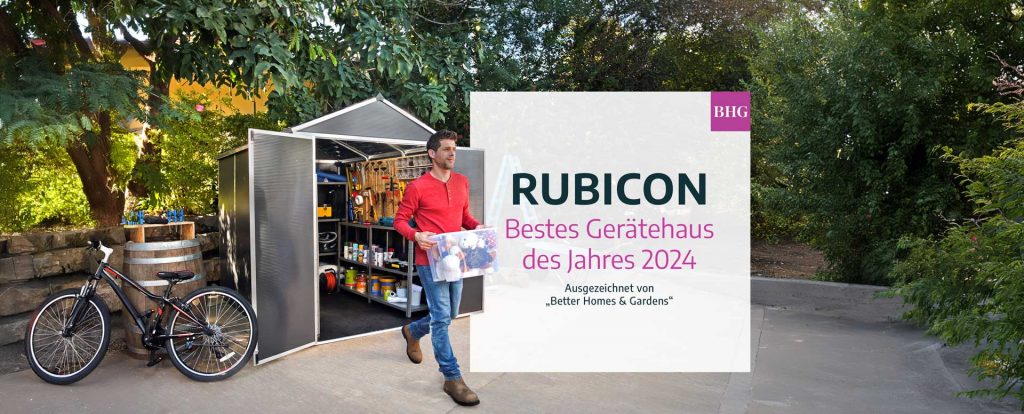 Bestes Gerätehaus des Jahres 2024 ausgezeichnet von „Better Homes &amp; Gardens“