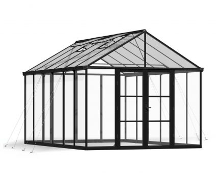 Aria Serie Gewächshaus-Kit 458 x 316 cm - Kristallklares Polycarbonatpaneele