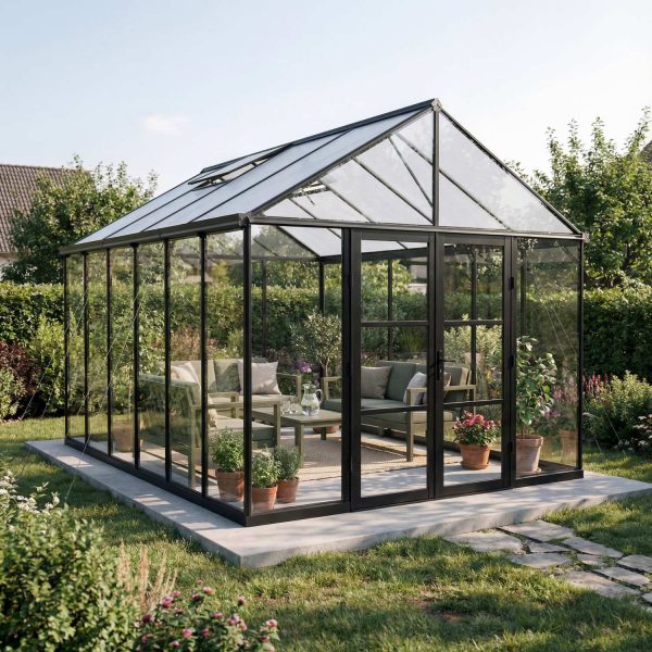 Palram-Canopia_Greenhouses_ARIA_10x15_3x4.5_Black_Clear_Main_4_DE