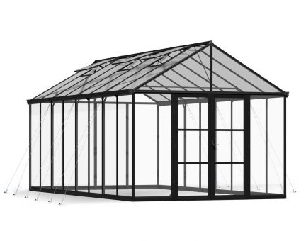 Aria Gewächshaus 608 x 316 cm. - Kristallklares Polycarbonatplatten