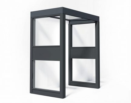 Door Awning Kit Sophia 3ft x 5ft 2 Side Walls