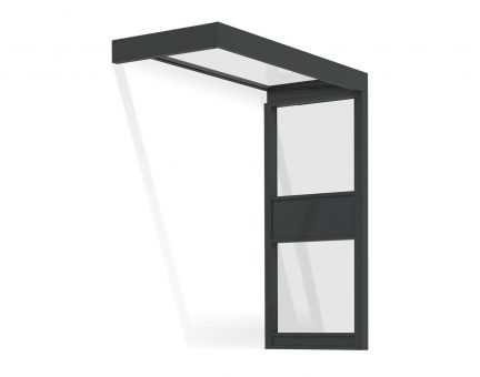 Door Awning Kit Sophia 3ft x 7ft Side Wall