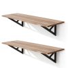 Palram-Canopia_Greenhouses_Accessories_Wooden_Shelf_Kit_x2_CutOut_1