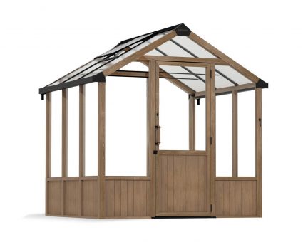 Natura Gewächshaus Zedernholz 226 x 257 cm