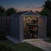 Palram-Canopia_Accessories_SOLAR MOTION SENSOR LED LIGHT 1400LM IP65_Skylight_6x8_Dark-Grey_Main_1