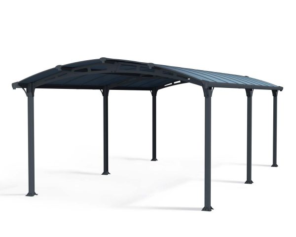 Palram Carports Arcadia 6400 Grey Bronze CutOut