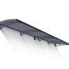 Door Awning Aquila 3 ft. x 14 ft Grey Structure & Clear Glazing