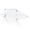 Palram Door Awnings Taurus 1500 Silver Clear CutOut