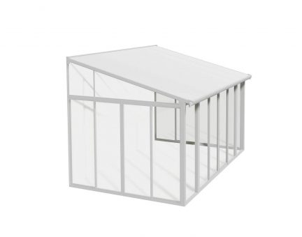 Garden Chalets SanRemo 3x4.25 White White