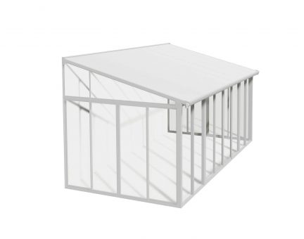 Garden Chalets SanRemo 3x5.46 White, White Panels