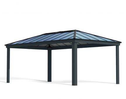 Aluminum Grey Gazebo Dallas 11' x 20' Kit